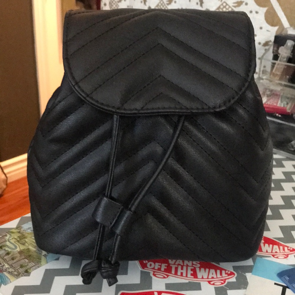Quilted backpack